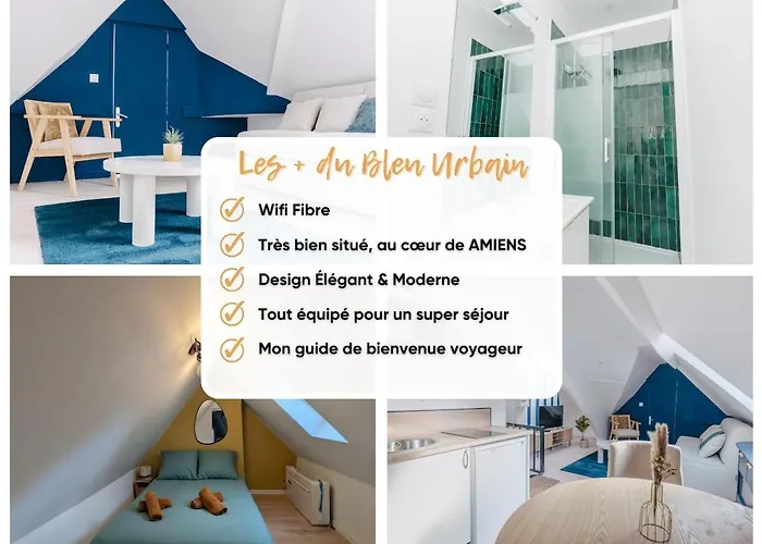 Apartment Le Bleu Urbain Chic En Centre-ville